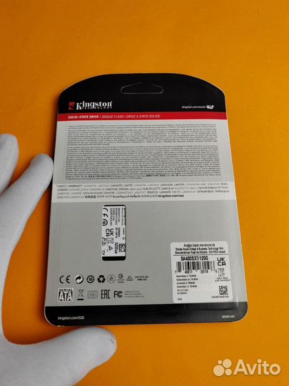 Жесткий диск SSD kingston 120gb