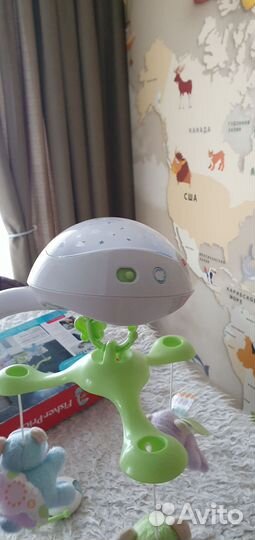 Музыкальный мобиль на кроватку