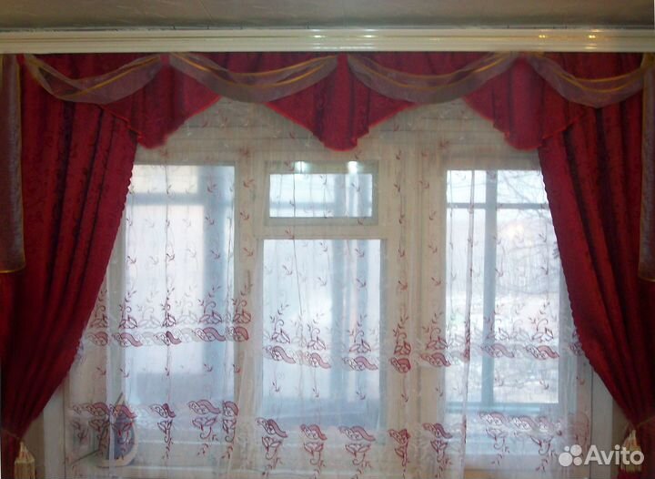 Покрывало шторы тюль ламбрекен