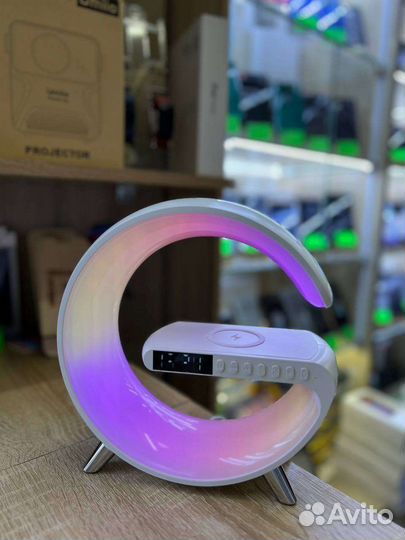 Умная лампа будильник