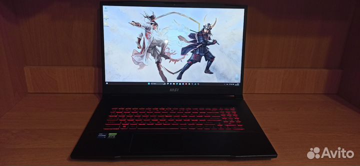 Игровой ноутбук msi katana gf76 11ue-268ru