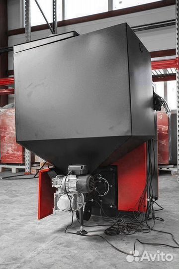 Угольный котел с бункером ECO plus 15 кВт