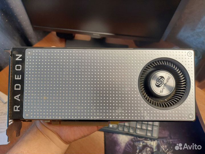 Видеокарта Radeon Saphire rx 470 8Gb Turbo