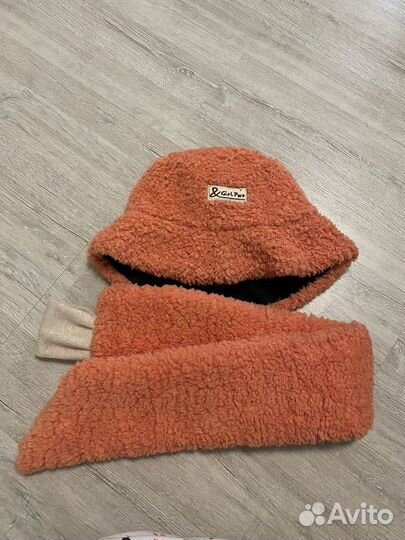 Комлект шапка шарф