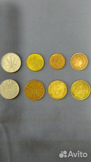 Набор иностранных монет