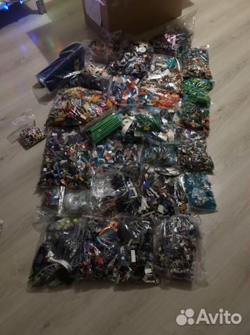 Lego новые детали pick a brick 20 кг