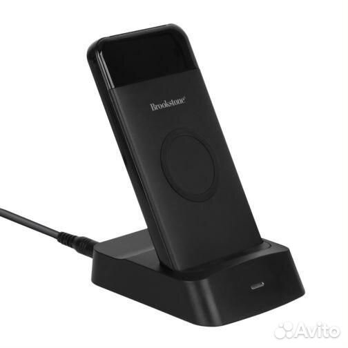 Док-станция с беспроводной зарядкой + повербанк