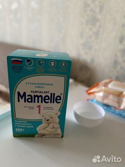 Детская смесь mamelle
