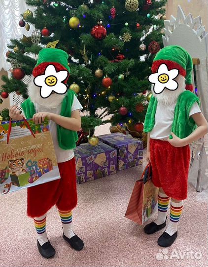 Новогодний костюм для мальчика 104 110