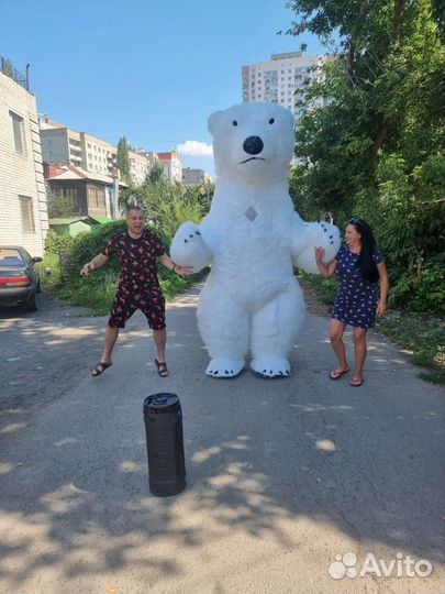 Белый мишка поздравляем круглосуточно