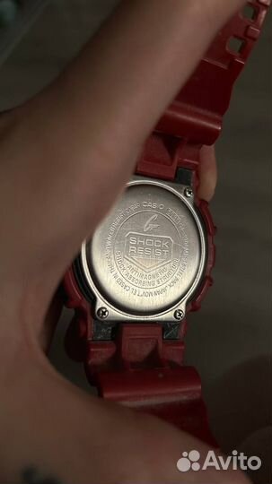 Часы casio g shock GA-100CM-4A