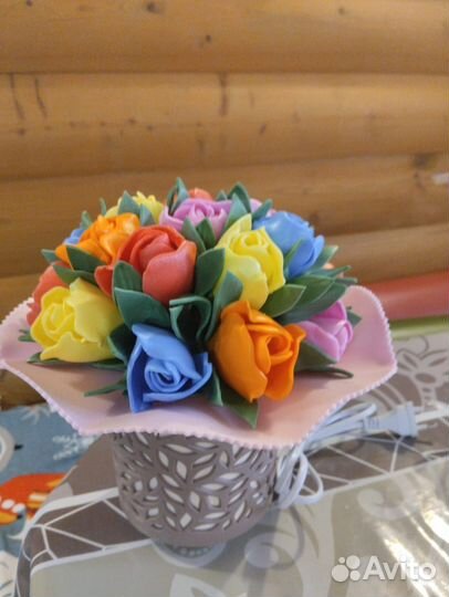 Светильник ночник, ручная работа