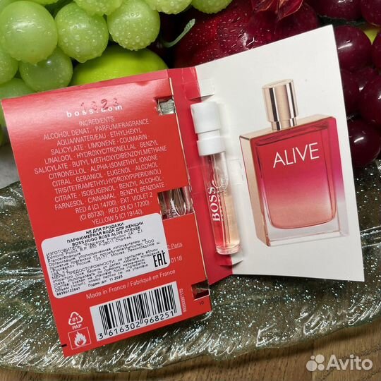 Hugo Boss Boss Alive Intense edP Пробник 1,2мл