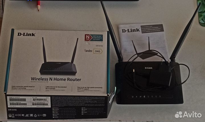Wifi роутер D-link DIR-615S