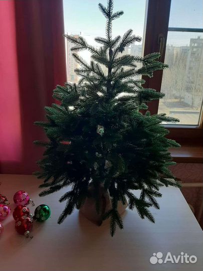 Ель искуственная литая 80 см