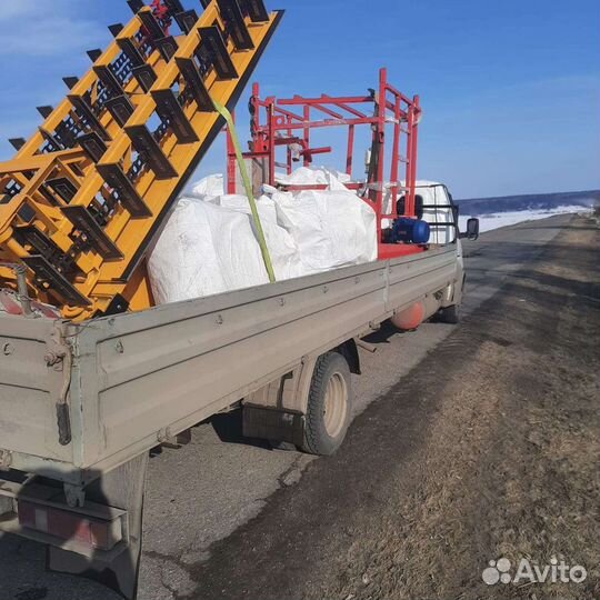 Грузоперевозки. Газель открытая 6 метров. До 8 м
