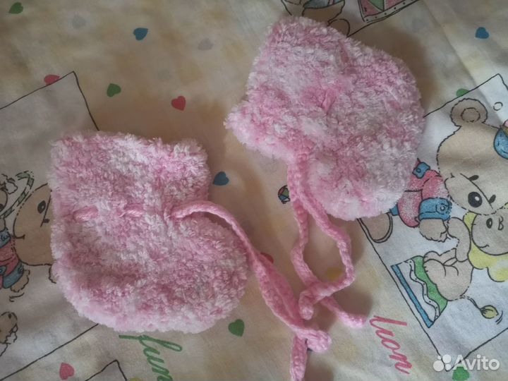 Пинетки вязаные