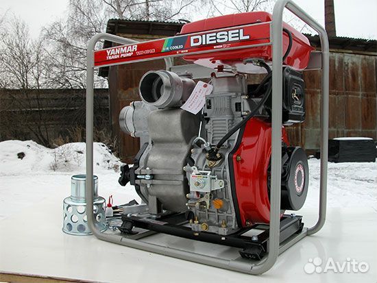 Дизельная мотопомпа Yanmar YDP40TN