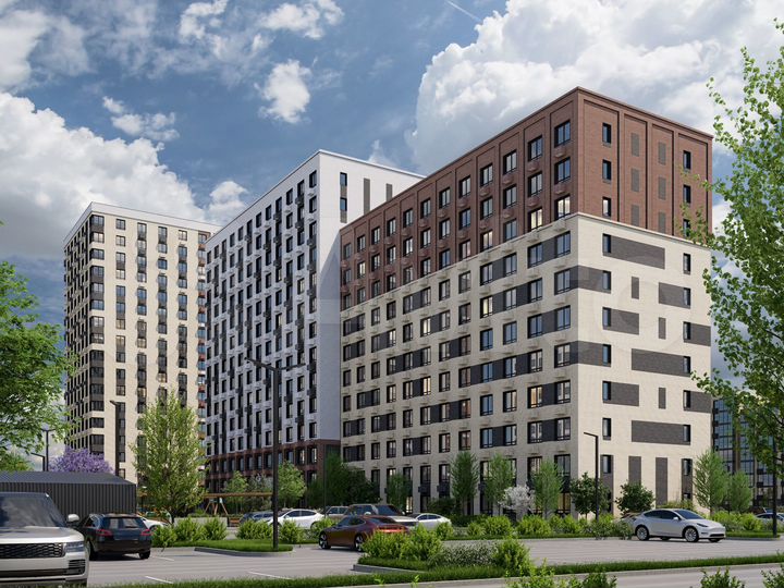 2-к. квартира, 67 м², 8/14 эт.