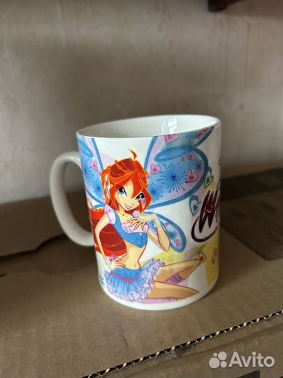 Кружка винкс с подарочной коробкой
