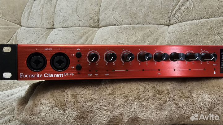 Звуковая карта Focusrite Clarett 8pre TB2