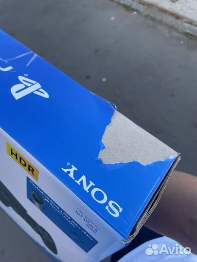 Sony playstation 4 коробка