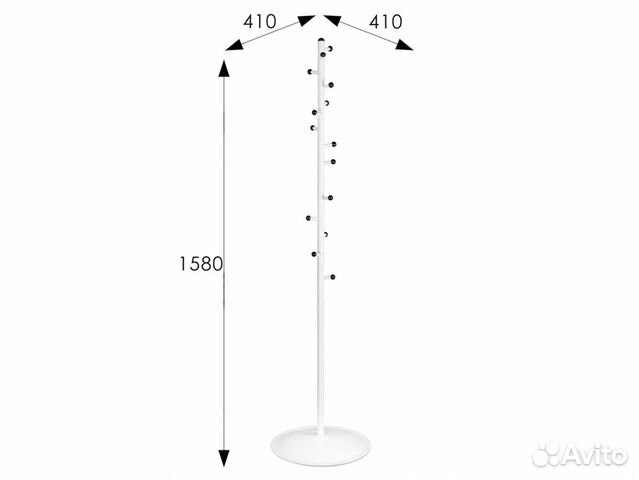 Напольная вешалка Пико 15 в наличии