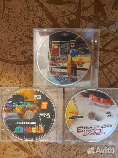 Лицензионные диски с играми CD ROM