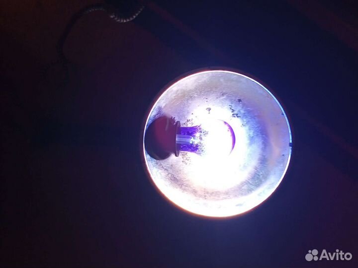 Фиолетовая лампа рефлектор СССР минина