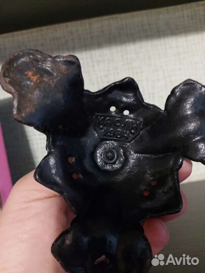 Старинный подсвечник СССР касли