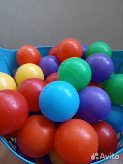 Шарики для сухого бассейна 100 шт