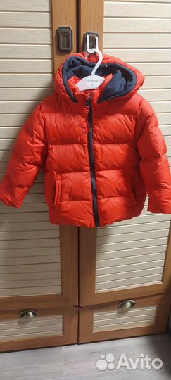 Пуховик для мальчика 92