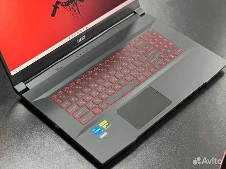 Новый,игровой MSI RTX 2050/i5-11260H