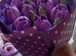 Тюльпаны съедобные из зефира