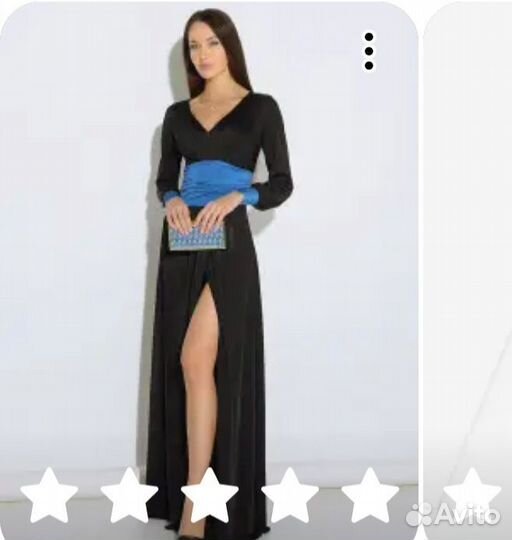 Вечернее платье в пол Colambetta