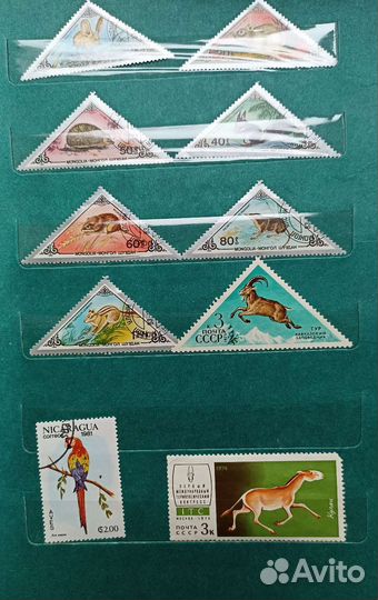 Коллекция марок СССР и соцстраны 70-80х гг