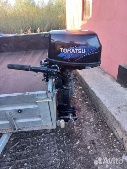 Лодочный мотор tohatsu 5 л с 4такта