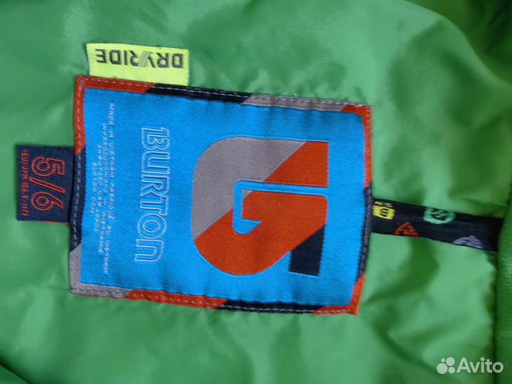 Детский горнолыжный костюм Burton