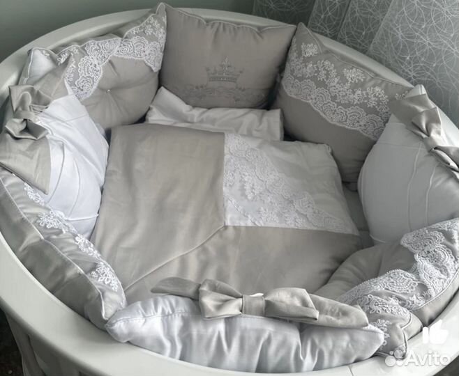 Бортики в детскую кроватку