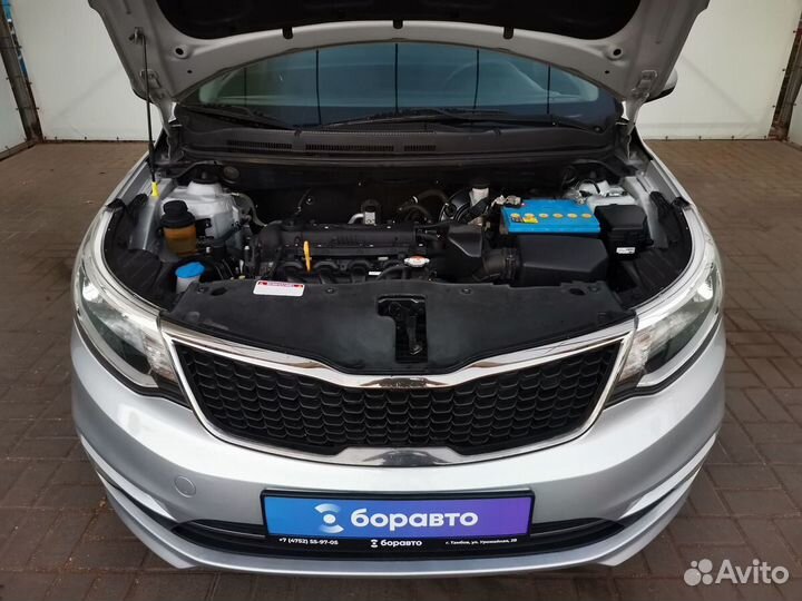 Kia Rio 1.6 МТ, 2015, 107 823 км
