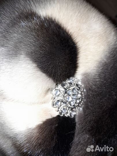 Шапка Норковая женская необычная Красивая