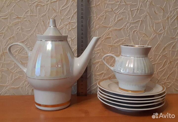 Кофейный сервиз Минский фарфоровый завод СССР