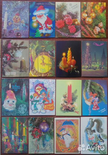 Открытки СССР (Новый год и др.)