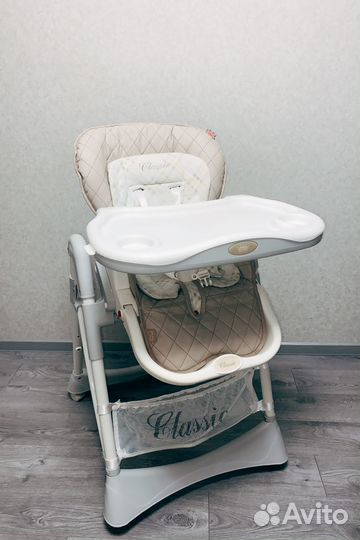 Стульчик для кормления happy baby classic