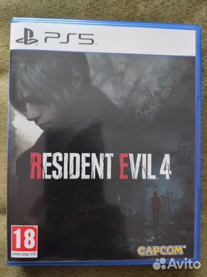 Resident evil 4 remake ps5 диск