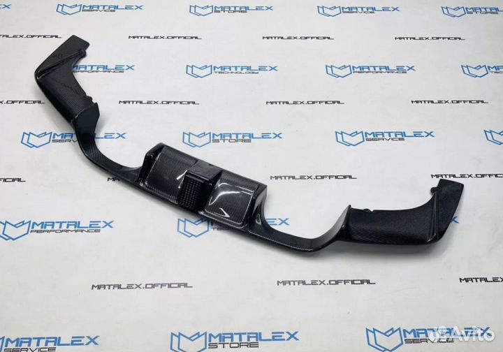 Диффузор BMW F80 F82, Vorstainer, карбон со стопом