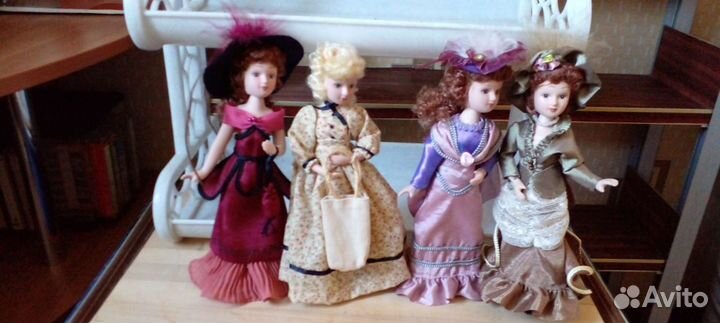 Куклы керамика 20 см
