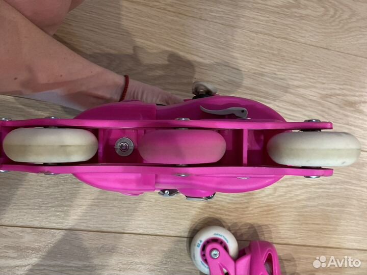 Роликовые коньки детские раздвижные