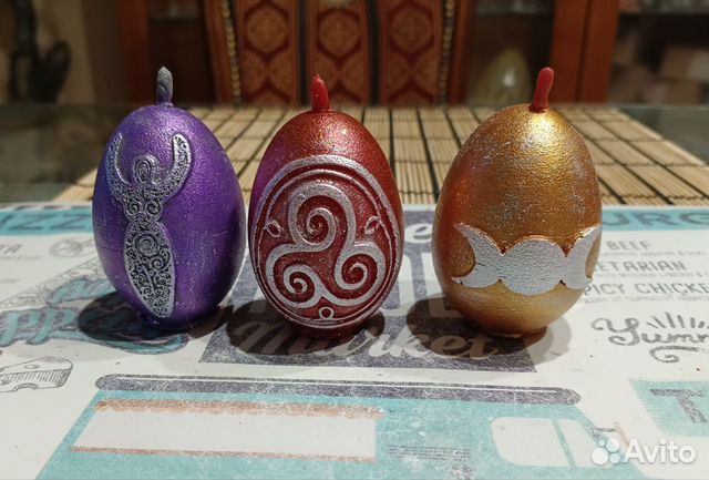 Свеча Яйцо пасхальное