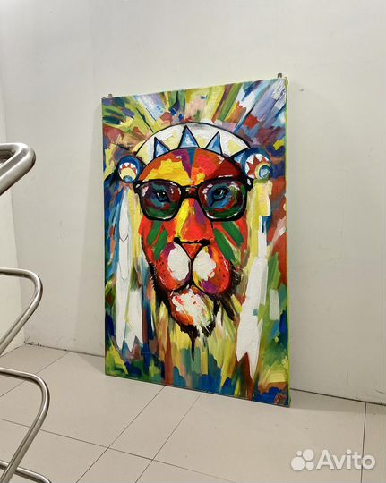 Картина Лев